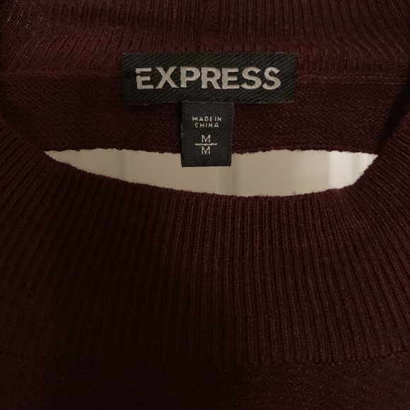 Express Sweater Top with Cutouts - Picture 5 of 5